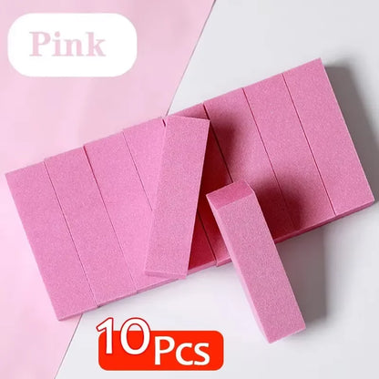 LINMANDA 1/20Pcs Sponge Buffer Block Set Nail Files for Pedicure Tips Manicure Care Sponge Buffer Gel Polish Accessories Tools