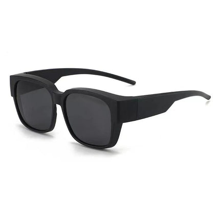 New Fashion Polarized Sunglasses Cover Over Myopia Prescription Glasses Portable Men Women Vintage Fishing Driving Eyewear
