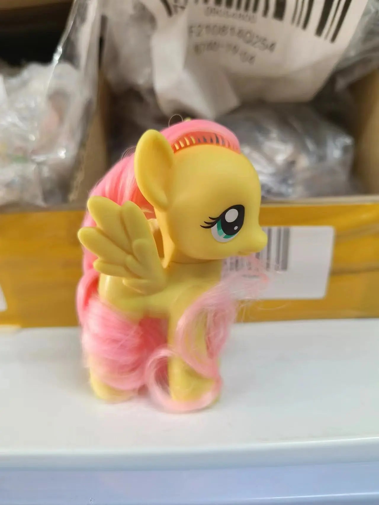 Original Hasbro My Little Pony Anime Figures Cute Twilight Sparkle Rainbow Fluttershy Pinkie Pie Rarity Collect Model Toy Gift