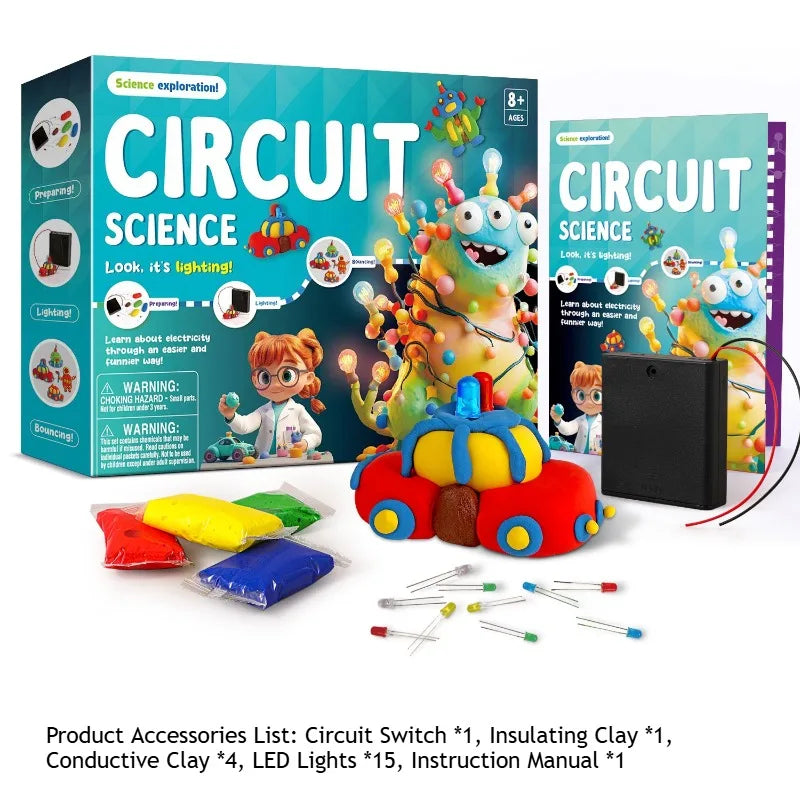 Children Magic Science Experiment Kit Handmade DIY Soap STEAM Educational Teaching Aids Primary School Student Toys Kids Gift