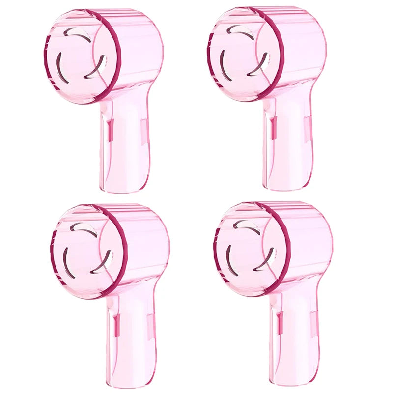 Toothbrush Dustproof Covers Caps Compatible with Braun Oral B Replacement Heads and iO Series Electric Toothbrush Head Protector