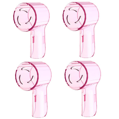 Toothbrush Dustproof Covers Caps Compatible with Braun Oral B Replacement Heads and iO Series Electric Toothbrush Head Protector