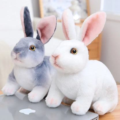Huge Mini Simulated Animal Dog Rabbit Toys Cute Animal Soft Simulation Doll Easter Birthday Gift Kids Toy Bedroom Decor
