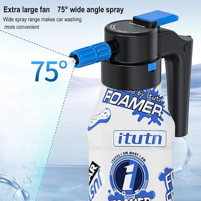 Electric Foam Sprayer for Car Wash Pro Snow Foam Cannon Generator Automatic Battery Powered Pressure Soap Sprayer for Car Care