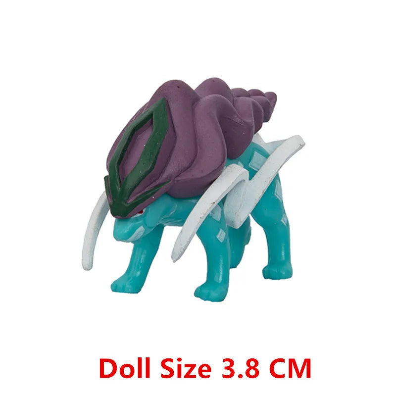 Pokemon Cartoons Anime Figure Pikachu Eevee Gengar Mewtwo Pocket Monster Figure Model Action Toy Kids Birthday Gift Buy in bulk