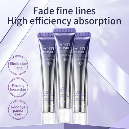 Anti Wrinkle Anti Dark Circle Eye Cream Roller Massager Moisturizing Eye Bags Anti Aging Hyaluronic Acid Eye Skin Care Products
