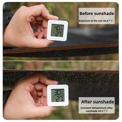 LCD Digital Thermometer Hygrometer Indoor Room Electronic Temperature Humidity Meter Sensor Gauge Weather Station for Home