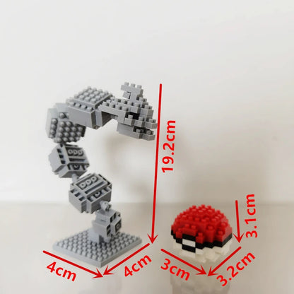 75 Style Pokemon Building Blocks Assembly Anime Picachu Charizard Doll Blastoise Bulbasaur Gengar Bricks Toy for Kid Gift