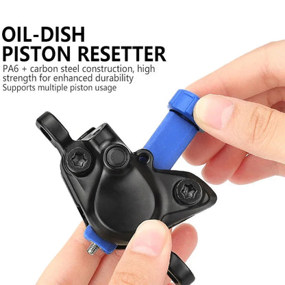Portable Bicycle Brake Pad Spreader Tool 360° Rotatable Bike Oil Disc Piston Reset Hydraulic Brake Caliper Piston Extension