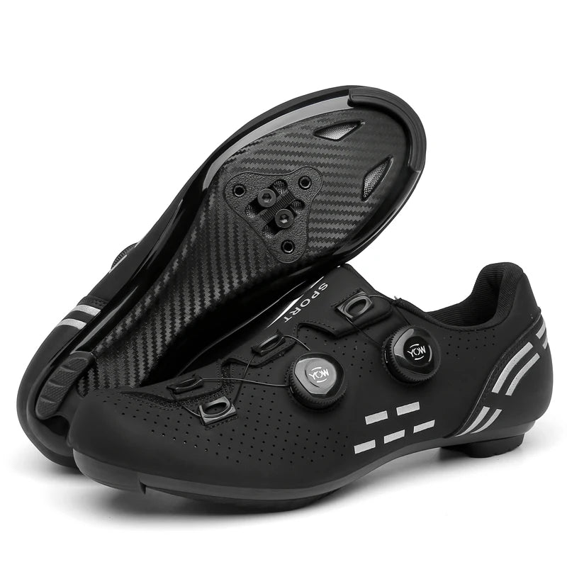 Cycling Shoes Men's Mountain Bike And Road Cycling Shoes,Lightweight And Breathable,Suitable For Speed Riding, Off-road, SPD-MTB