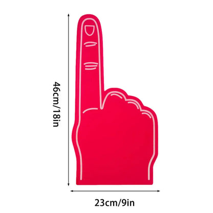 Giant foam finger Sports Cheerleading Party Hand Noise Makers Giant Hands Sports Favors Cheering Palm Party Props