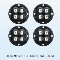Steel ball balck 4pc