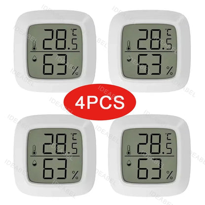 4-10PCS Mini LCD Digital Thermometer Hygrometer Indoor Room Temperature And Humidity Meter Sensor Meter Home Thermometer