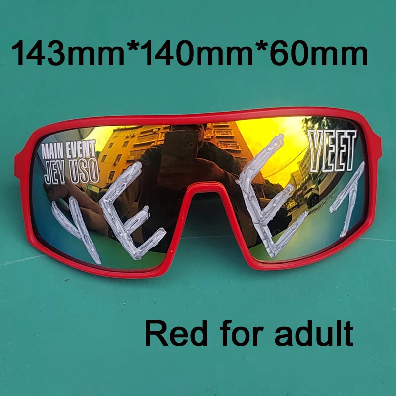 Jey Uso YEET Sunglasses Sports Shades MAIN EVENT Blue Glasses Bloodline USOS RARE Colors Motorcycle Glasses