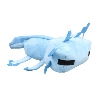 30cm Blue Axolotl Plush Toys Kawaii Axolotl Stuffed Animal Dolls Soft Game Peluche Birthday Gift for Children Kids Xmas Gift
