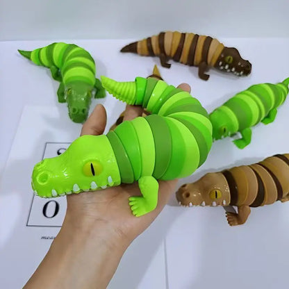 2025 New Fidget Slug Toy for children  3D Colorful Sensory Slug Relieves Fun Decompression Toy Creative Twist Fox/Ant/Fidget Toy