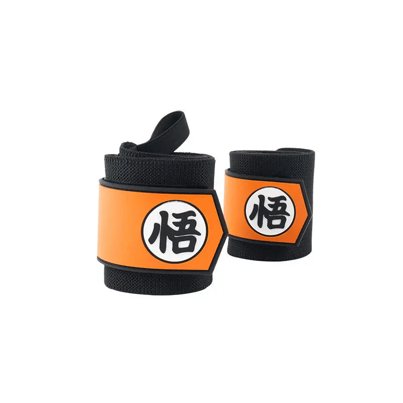 1 Pair Gym Sports Weight Lifting Wrist Wraps Wristband Support Brace Heavy Duty Training Lifting Straps Protector Powerlifting