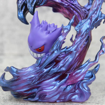 18cm Pokemon Gengar Figure Anime Action Model Collectible Statue for Display Halloween Christmas Birthday Gift Desktop Deco Doll