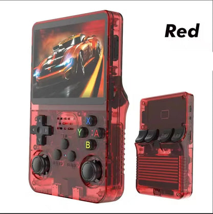 R36S Retro Handheld Video Game Console Linux System 3.5 Inch IPS Screen Portable Pocket Video Player R35S 128GB Games