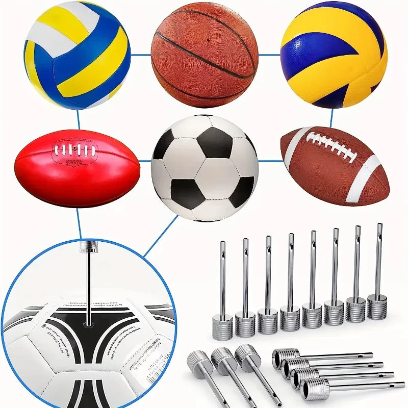 1/30 Pcs Air Pump Needle, Universal Ball Inflation Needle for Basketball Soccer Volleyball Football Rugby Sports Balls