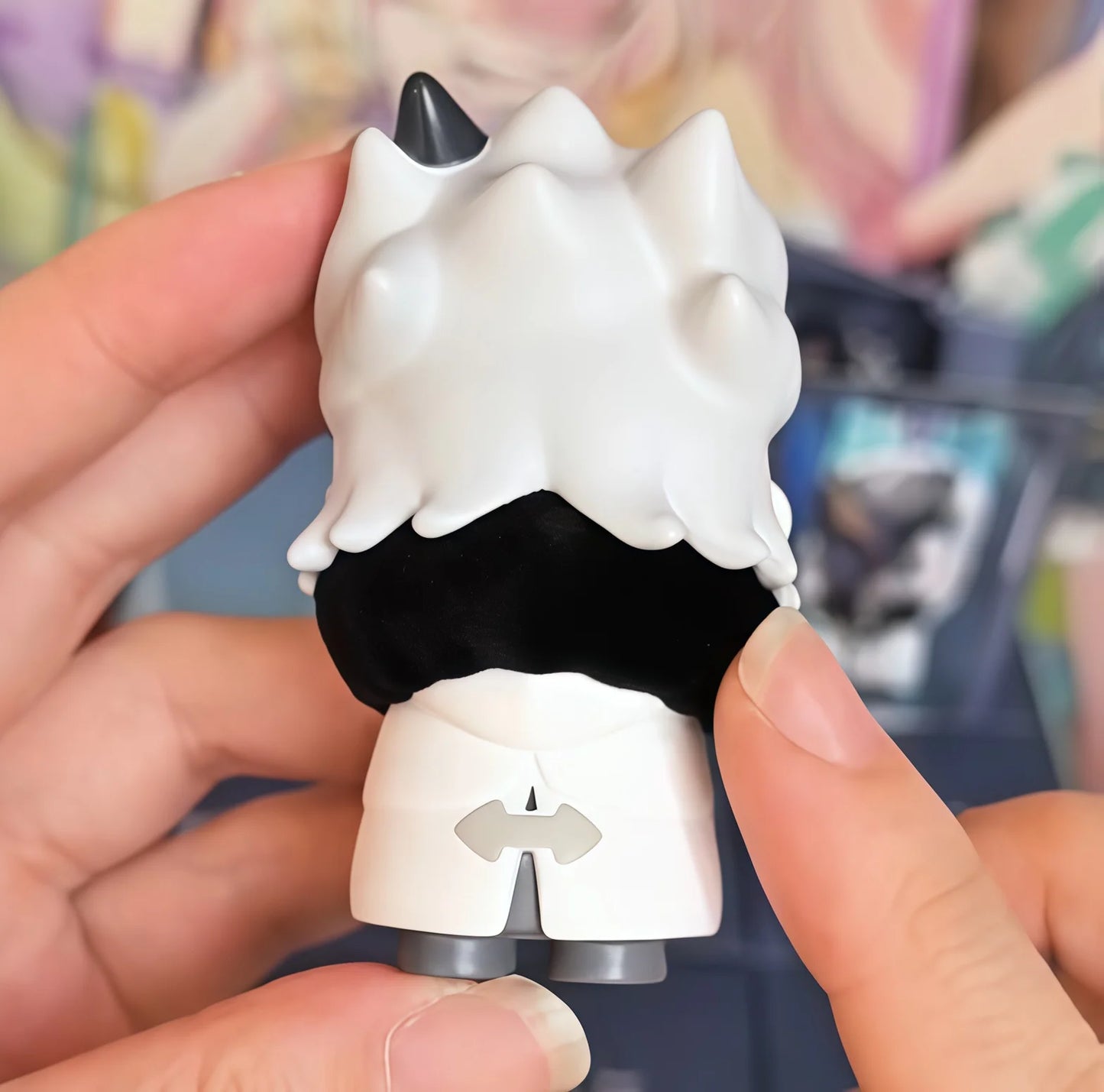 Mihoyo Genshin Impact Fatui Harbinger Q Version Series Blind Box Desktop Mini Doll Model Toys Trend Decoration Surprise Gifts