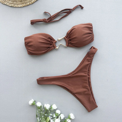 Summer Sexy Bikinis Swimsuits Women Swimwear Push Up Female Beach Swim Wear Bathing Suits Brazilian Bikini Set Pool Bather 2026