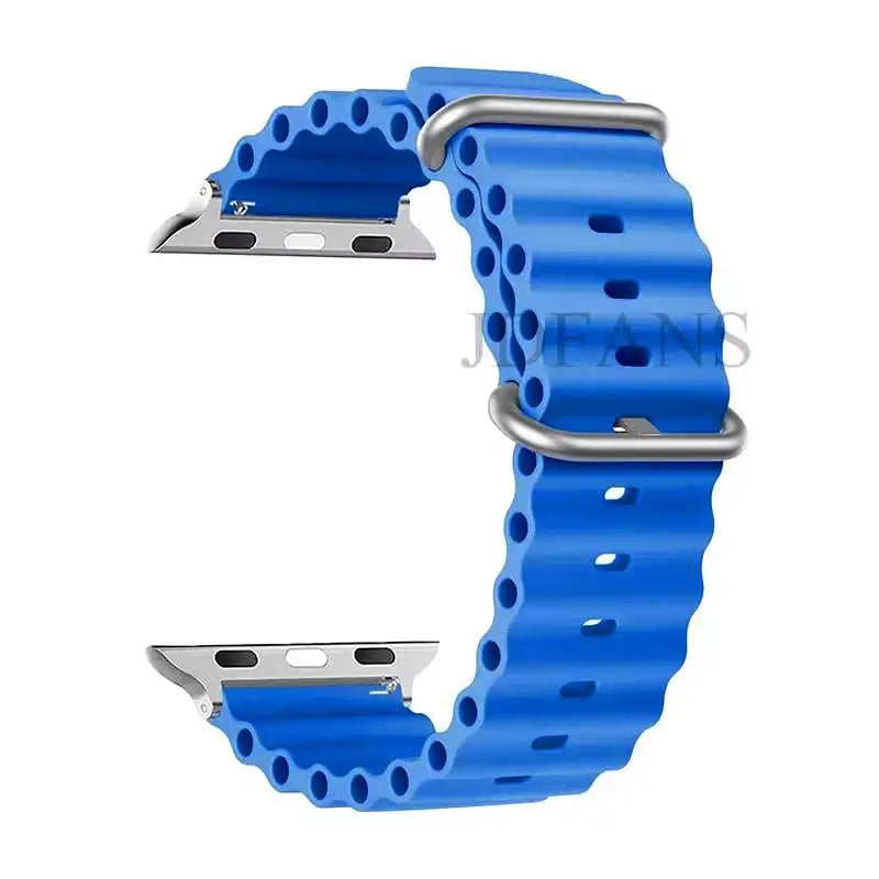Strap For Apple watch ultra band 49mm 44mm 45mm 41mm 40mm 38mm 44 45 mm 1:1 Original Ocean belt iWatch series 9 10 8 7 se bands