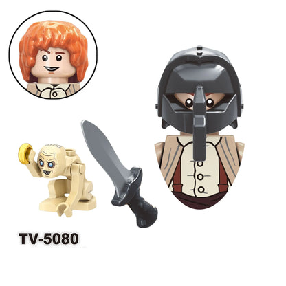 PG517 PG518 PG519 PG520 King Anime Movies Figs Bricks Dolls Mini Action Toy Figura Building Blocks Toys Doll