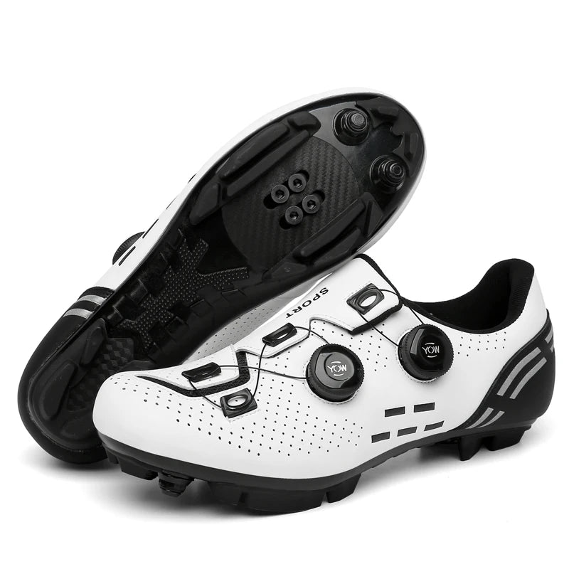 Cycling Shoes Men's Mountain Bike And Road Cycling Shoes,Lightweight And Breathable,Suitable For Speed Riding, Off-road, SPD-MTB