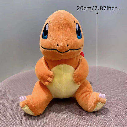 18-28cm Pokemon Plush Toy Grookey Sprigatito Oshawott Leafeon Espeon Morpeko Gonbe Mimikyu Anime Figure Peluche Toys