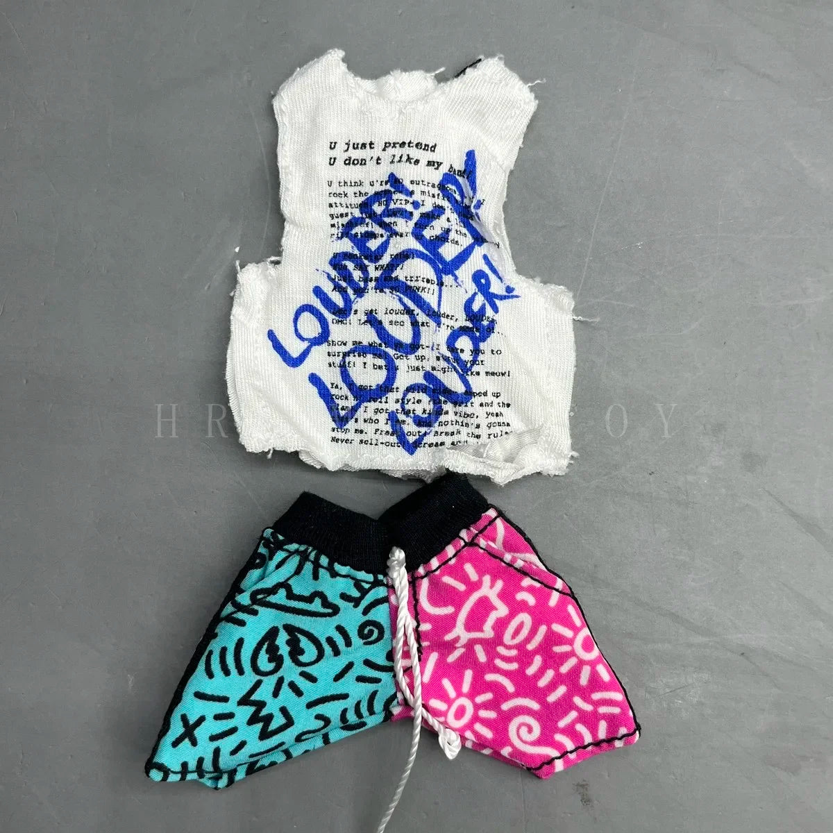 Original 24cm OMG Big Sister Doll Clothing Girl DIY Fashion Change Festival Gift Toy