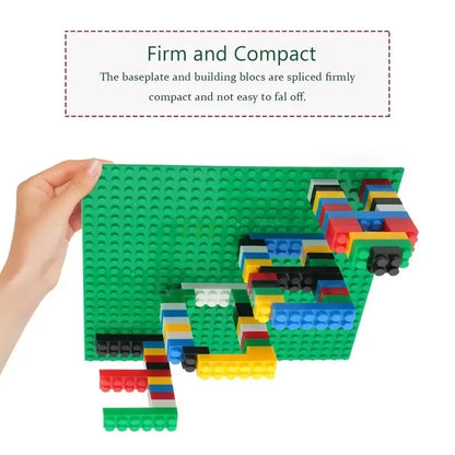 Classic Baseplate 32x32 16x32 16x16 Dots Building Blocks Bricks Base Plates DIY Plastic Board Building Blocks Construction Toys