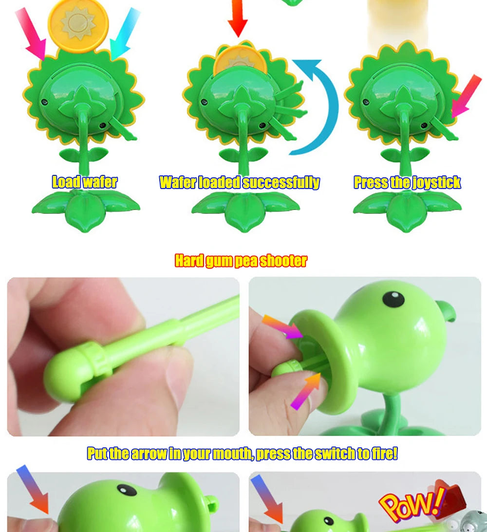 Plants vs. Zombies Giant zombies Egyptian Dr Zombie Dr. Zombie King Action Figure Model PVC Deformation Doll Toys for Kids Gifts