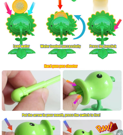 Plants vs. Zombies Giant zombies Egyptian Dr Zombie Dr. Zombie King Action Figure Model PVC Deformation Doll Toys for Kids Gifts