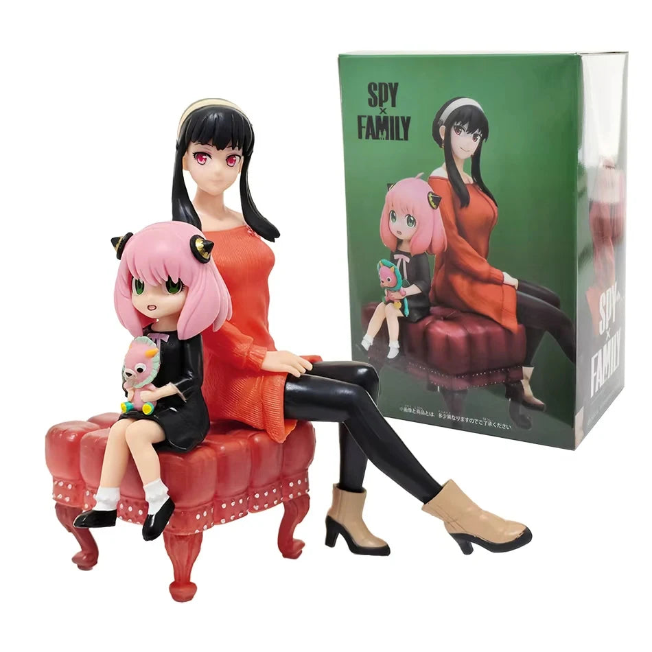 15CM Anime Figure SPY×FAMILY Anya Alstreim Yor Forger Action Figure PVC Table Decoration Figure Model Toy Gift For Children