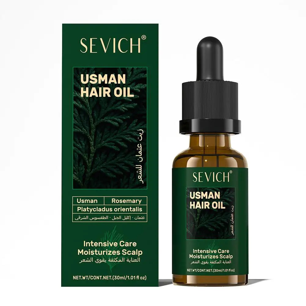 1/2/3pcs Hair Loss Prevention Set Fast Regrowth Hair Essential Oil Usman Handmade Shampoo Soap Hair Care Serum Scalp Thickening