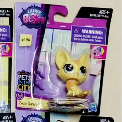 Hasbro Littlest Pet Shop Doll Toys Original Cute Animal Action Figure Mini Dolls Q Pets Toy Children Birthday Gifts Collection