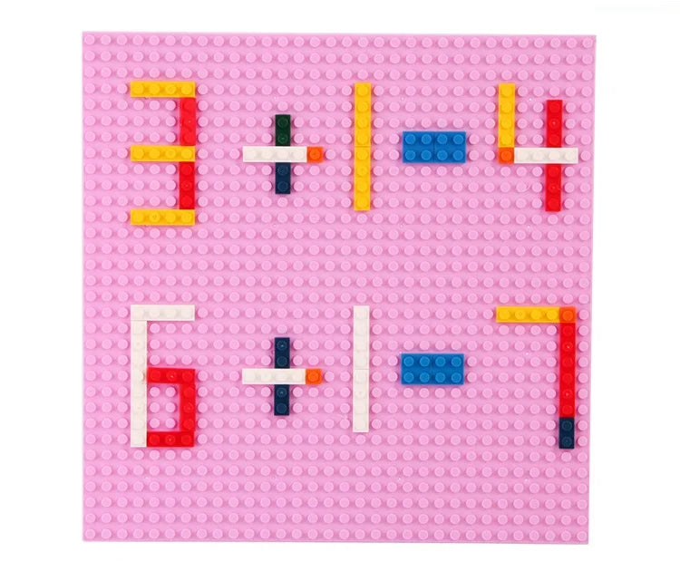 32x32x16x16 Dots Classic Base Plates MOC DIY Plastic Bricks Baseplates City Dimensions Building Blocks Figures Construction Toys