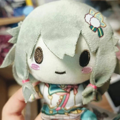 10cm PJSK Project Sekai Kusanagi Nene Stuffed Plushie Pendant Yoisaki Kanade Kawaii Backpacks Ornaments Plush Keychain Toys Gift