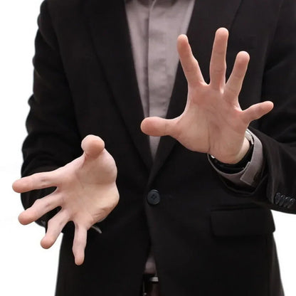 1Set Scarf Disapper Stage Show Rubber Finger Thumb Tip Magic Tricks Tools Attractive Tric Party Magical Kid Gifts Magic Props