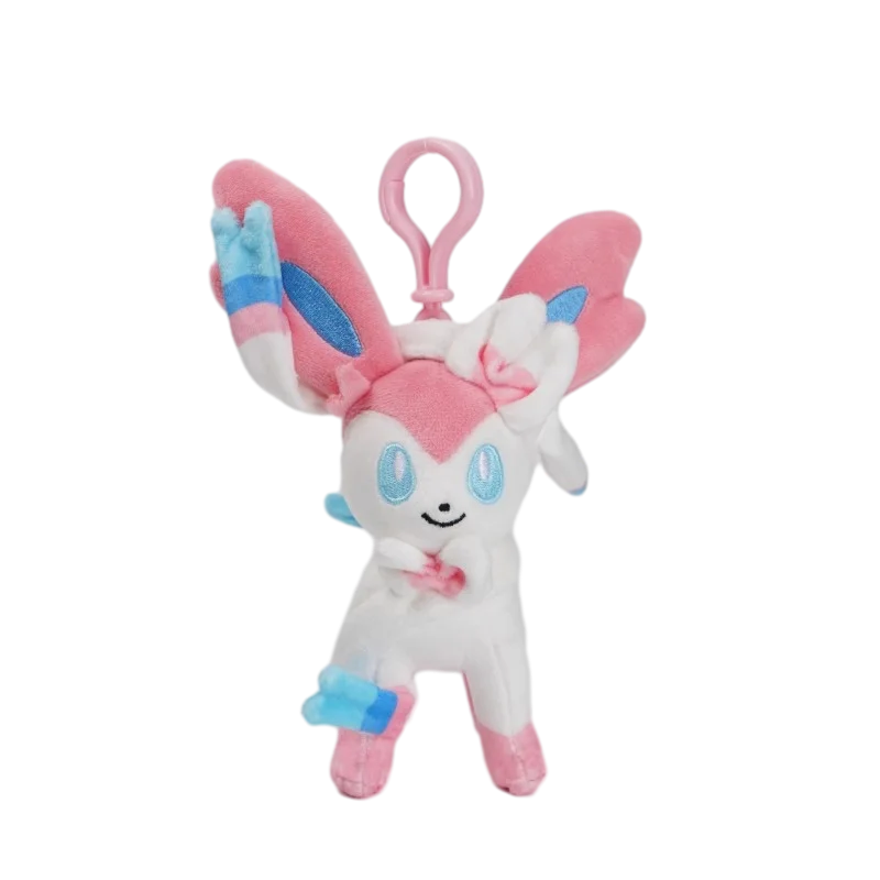 Pokemon Jigglypuff Bulbasaur Gengar Togepi Mimikyu Mew Kawaii Plush Stuffed Toy Keychain Backpack Pendant Keyring Birthday Gifts