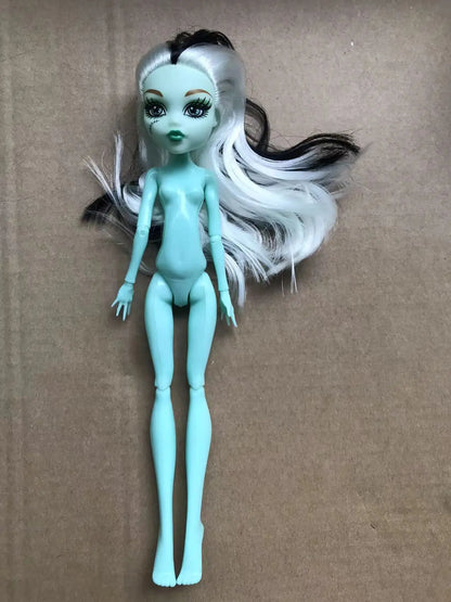 Multi-Joints Movable Doll Body Toy 23cm Doll Toy To Fit Many Heads White Green Brown Purple Monstering High Doll Body Cat heads
