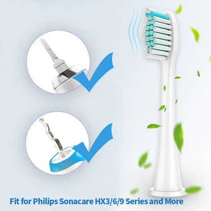 Electric Toothbrush Head, Replaceable Sonic Electric Toothbrush Head, Suitable for Sonicare's Electric Replaceable Brush