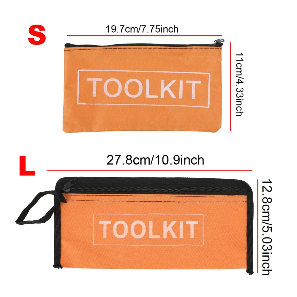 Multi-function Portable Bag Hardware Toolkits Small Tool Bag Waterproof Organizer High Quality Zipper Canvas Oxford Storage Bags