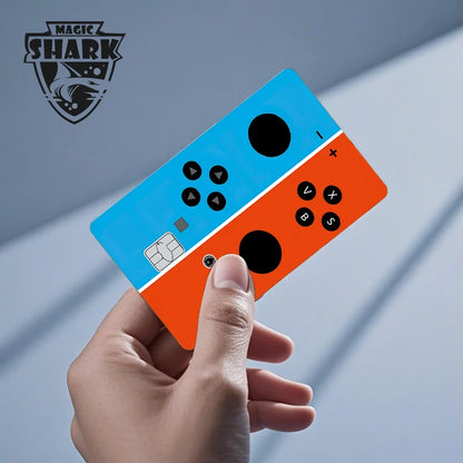 2025 New Magic Shark Anime Money Charge 404 Error ID Game Machine Film Skin Sticker for Debit Bank Credit Card