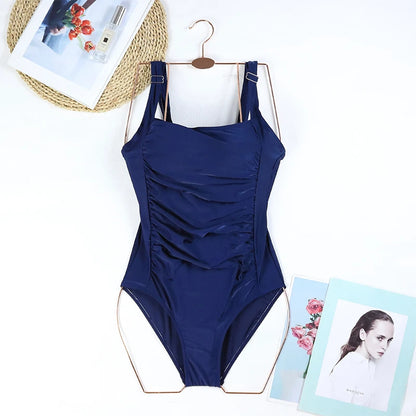 2024 One Piece Swimsuit Sexy Plus Size Swimwear Women Tummy Control Beach Wear for Bathing Suits Monokini Maillot De Bain Female