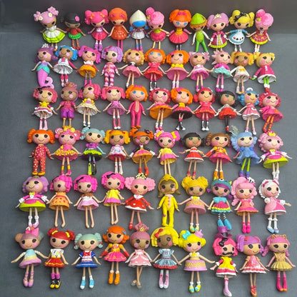 Original 8-10cm Can Choose Lalaloopsy Little Sister and Pet Dolls PVC Girls' Holiday Gift Collection Pvc Toys