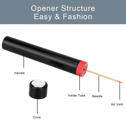 Wine Bottle Opener Wine Corkscrew Pin Jar Cork Remover Air Pressure Pump Bar Tools