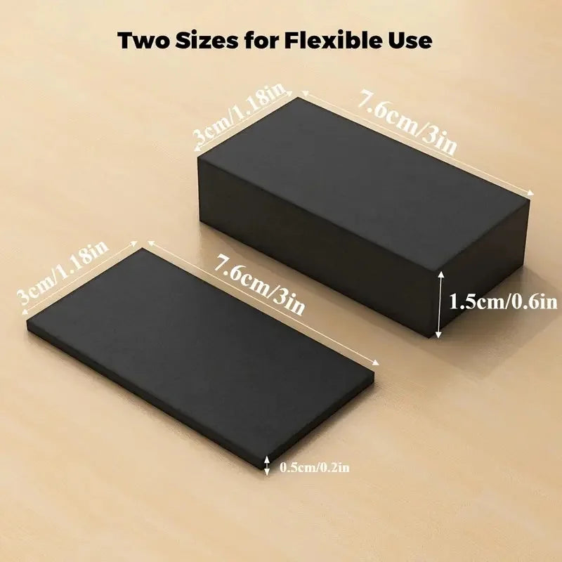 10pcs EVA Foam Double-sided Adhesive Wall Protector Is Suitable for Shock Protection of Sofa Bench Wall Anti Vibration Pads
