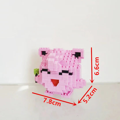 75 Style Pokemon Building Blocks Assembly Anime Picachu Charizard Doll Blastoise Bulbasaur Gengar Bricks Toy for Kid Gift